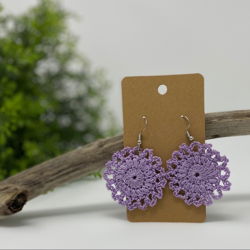 Hand Crocheted earrings